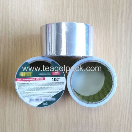 50mmx10M Aluminum Foil Tape Silver