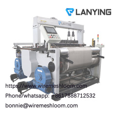 LANYING CNC metal wire weaving machine for heavy duty wire mesh weaving