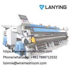 LANYING CNC metal wire mesh weaving machine for standard wire mesh weaving 3000mm