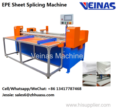 Veinas EPE Sheet Splicing Machine Polyethylene Foam Splicer Bonding Machine Jointer Guangdong Huasu