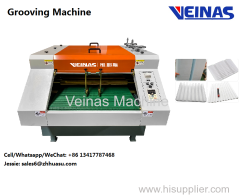 Veinas EPE Grooving Machine Expanded Polyethylene Foam Groove EPE Slotting Machine Polyethylene Foam Slotter Huasu