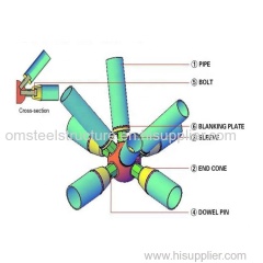 Galvanized Arch Roof Structure Steel Truss System