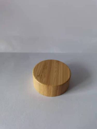 38/400 bamboo cap eco-frienldy packaging wooden lid for bottles child proof cap