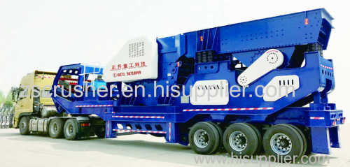 Portable Jaw Crusher / Mobile crushing equipment