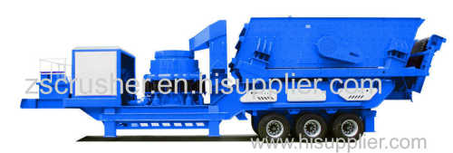 Portable Cone Crusher / Mobile crushing equipment