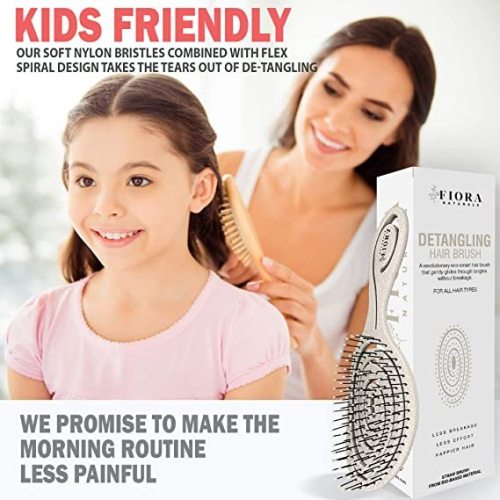 100% Bio-Friendly Detangler hair brush