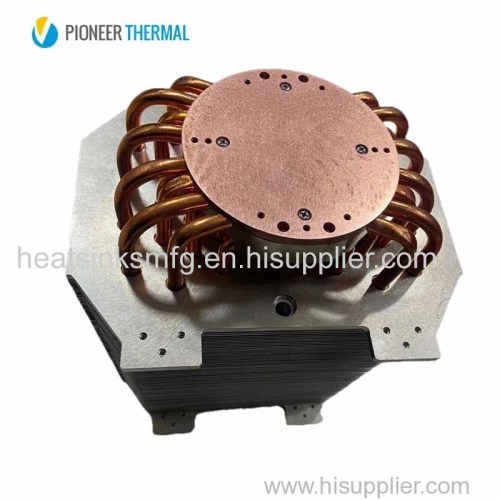 Copper Pipe Heat Sink For Television LED Light