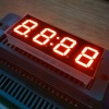 Super bright ORANGE 4 Digits 0.4" 7 Segment LED Clock Display common cathode for home appliances