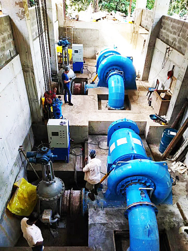 small water turbina generator hydropower