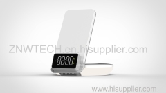 Auto Positioning Magnetic Wireless Charging Clock