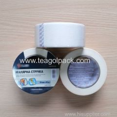 50mmx50M Adhesive Masking Tape White