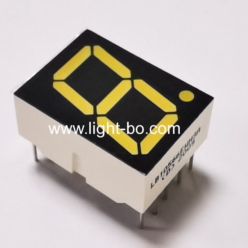 ультра белый одиночный разряд 14,2 мм 7-сегментный светодиодный дисплей общий катод для приборной панели 12,5 * 17,4 мм
