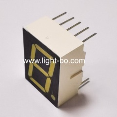 Ultra white Single Digit 14.2mm 7 Segment LED Display common cathode for Instrument Panel 12.5*17.4mm