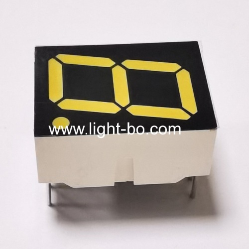 Ultra bright white Single Digit 14.2mm 7 Segment LED Display common cathode for Instrument Panel