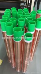 Copper foil tape EMI shielding for stained glass guitar garden