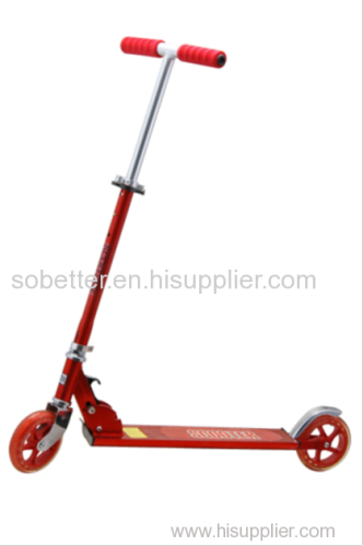 2 wheel foldable foot scooter / kick scooter with 145mm wheel