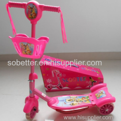 3 wheel baby scooter /children scooter with music