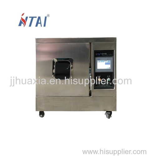 Roll type infrared dyeing machine