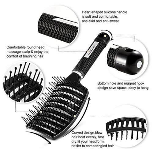 Professional Curved Vented Brush