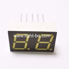 Ultra White Dual digit 10mm 7 Segment LED Display Common cathode for Instrument Panel