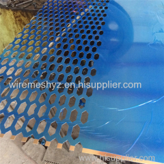 Stainless Steel Perforated Metal Mesh Panels Aluminum Decorative Perforated Steel Sheet Fence Panels