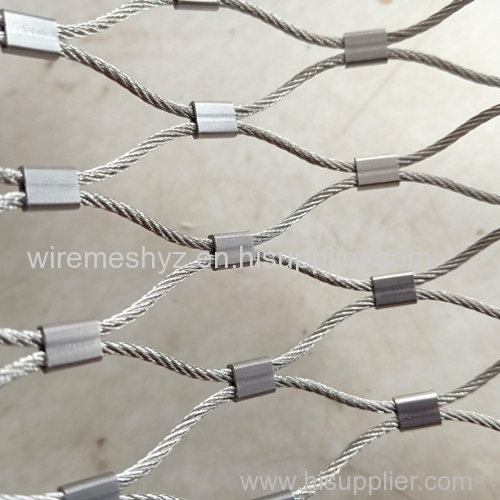 Stainless Steel Rope Mesh Hand Made Flexible Cable Wire Mesh Net