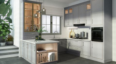 U SHAPED KITCHEN CABINET DESIGN