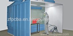 Water Spray Booth water paint booth