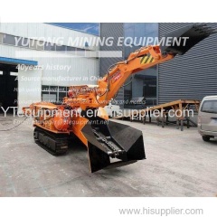 Wheel Type Tunnel Digging Arm Mucking Loader