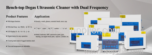 Tullker 30L Ultrasonic Cleaner Bath Soak Tank Degas Sweep Frequency Printhead Vinyl Record Engine Block Parts