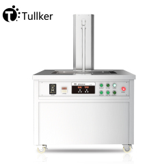 Tullker 38-1500L Ultrasonic Cleaners Industrial Agitation Lift Automotive Parts Carbon Carburetor Engine Gun DPF Circuit