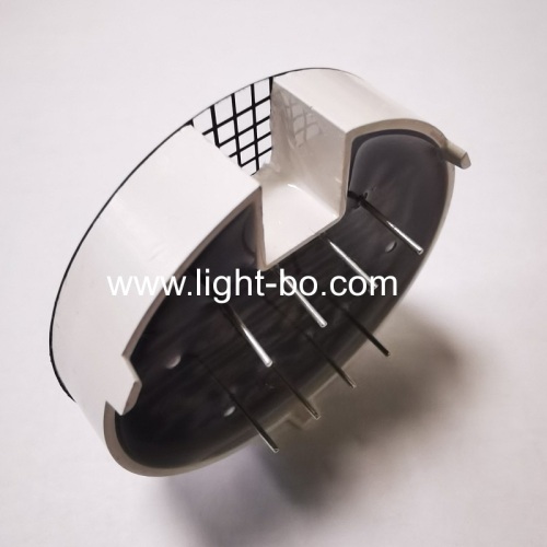 Customized Round Shape Ultra White/Ultra Red 7 Segment LED Display for Humidifier