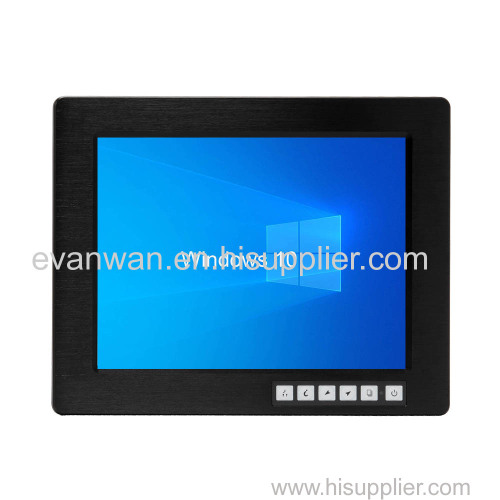 12.1 inches 1024X768 LCD Industrial panel monitor WITH touch screen