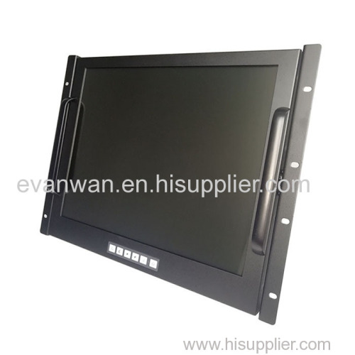 6u rackmount monitor with 17.3 inch lcd display RCIM-173W