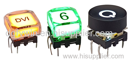 Broadcast Equipment pro AV backlit illuminated pushbutton switches