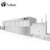 Ten Tanks Full Automatic Vacuum Washing Line PLC HMI Manipulator Transfer Arm Industrial Ultrasonic Cleaning Machine