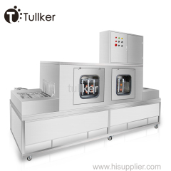 Tullker Pass Through Type Spray Automatic Automated Conveyor Belt Industrial Cleaner