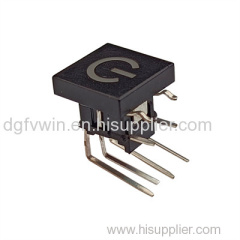 PCB Mount LED illuminated Right Angle Tactile Switch