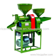 Home use mini combine single phase electric/5hp diesel flour mill rice mill grinding turmeric powder grinder