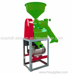 Modern mini single phase electric/3hp diesel rice mill polisher machine with low price