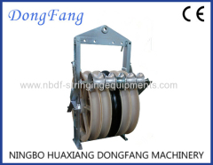 1160MM Three Wheels Stringing Pulley Blocks for 500KV Transmission Line