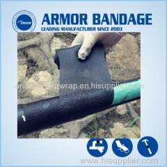 Ansen Factory Supply Fiberglass Armor-Wrap Tape High Strength Armor Bandage 4'' Armorcast