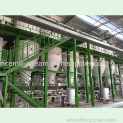 Rice paddy parboiling and drying machine rice mill plant