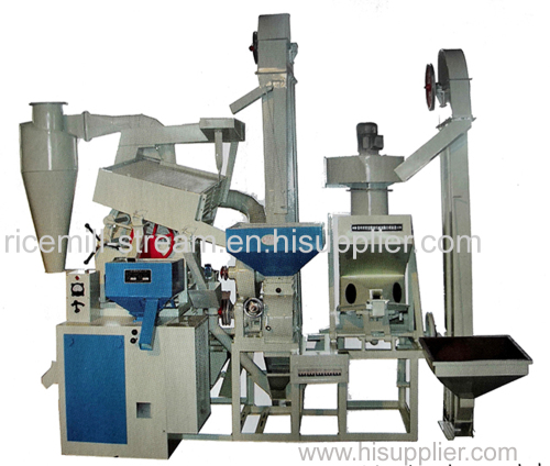 500~1000 kg ctnm15 3 in 1 mini rice mill with distoner all in one combine machine