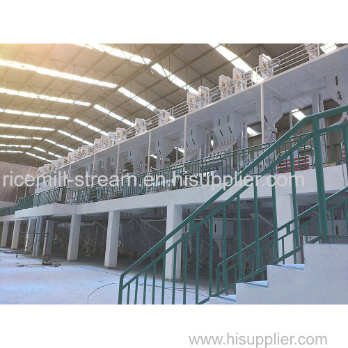 100 tons per day automatic large rice mill plant project