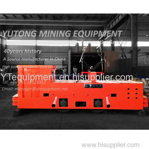 10-Ton Mining Trolley Locomotive for Metal Mine