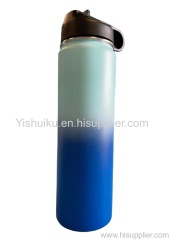 Other camping and hiking products Outdoor water filter 22OZ stainless steel water bottle strap filter