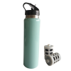 Outdoor Sport Stainless Steel Water Bottle With Activated Carbon Filter