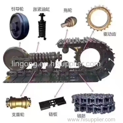 Hydraulic pump Hydraulic motor Lifting motor Plunger pump Rotate the motor