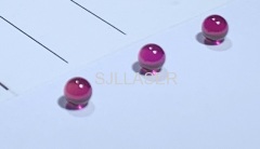 N15Ru ruby ball lens